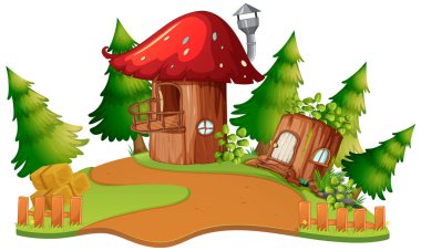 Bir fantezi mantar evi