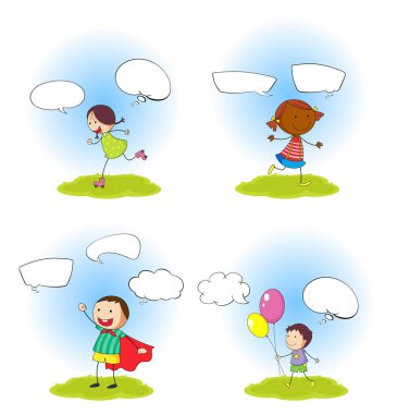 Speeach balonlu çocuk seti