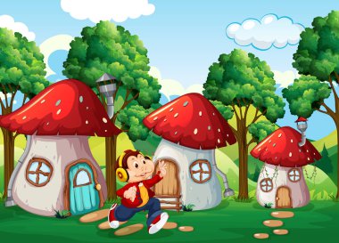 Fantezi diyarında maymun