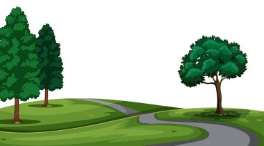 Boş arka plan doğa manzara