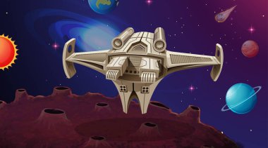 Güneş sisteminde gemi