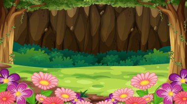 Boş arka plan doğa manzara