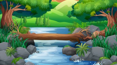 Boş arka plan doğa manzara