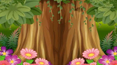 Boş arka plan doğa manzara