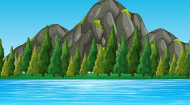 Boş arka plan doğa manzara