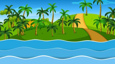 Boş doğa plaj okyanus kıyı manzara