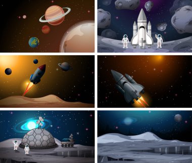 Dış mekan sahneleri kümesi