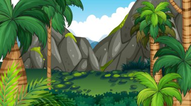 Boş arka plan doğa manzara