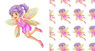 Duvar kağıdı için dikişsiz desen, beyaz izole sarma