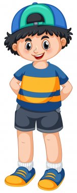 kapaklı genç çocuk