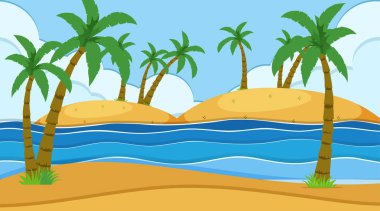 Boş doğa plaj okyanus kıyı manzara