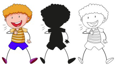 Renk, siluet ve anahat karakter kümesi