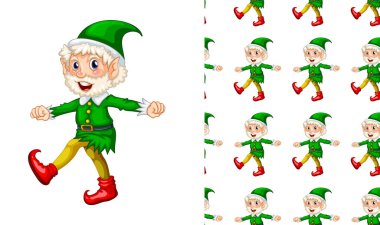 Duvar kağıdı için dikişsiz desen, beyaz izole sarma