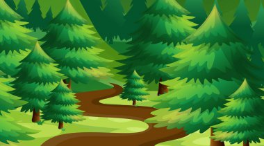 Boş arka plan doğa manzara