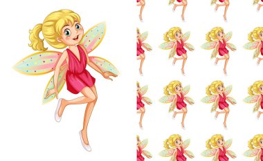 Duvar kağıdı için dikişsiz desen, beyaz izole sarma