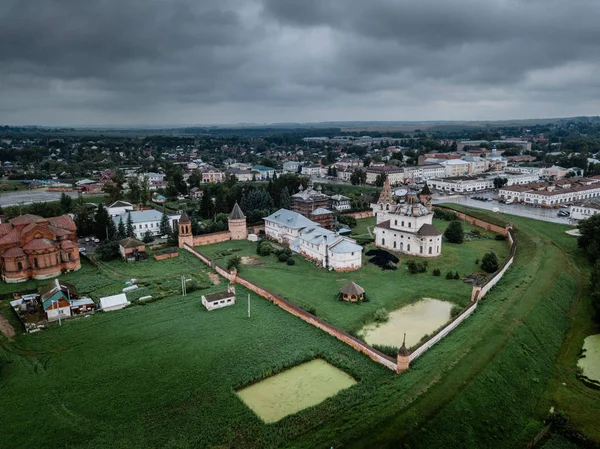 Rus Antik Şehirdeki Yuryev Polsky Kremlin — Stok fotoğraf