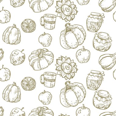 Dikişsiz desen vektör çizim grafik tasarım