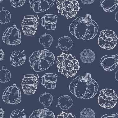 Dikişsiz desen vektör çizim grafik tasarım