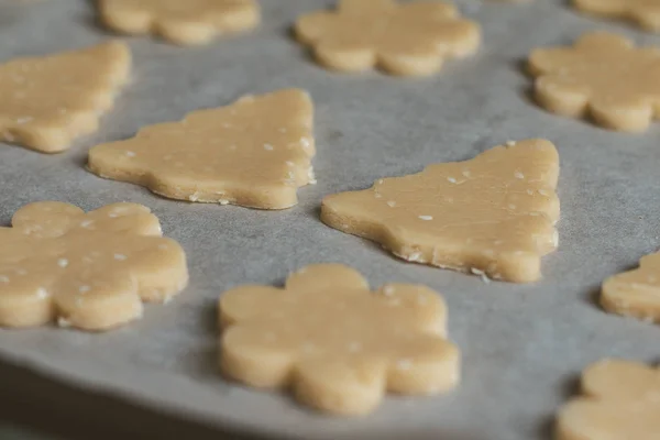 Galletas Caseras Modelo Vista Superior Plantilla — Foto de Stock