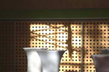 Duvardaki gölgelerde soyutlama