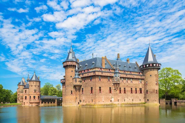 Mayo 2018 Castle Haar Utrecht Países Bajos Majestuoso Castillo Antiguo —  Fotos de Stock