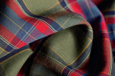 Tatil ekose kumaş kuvvetler arka plan