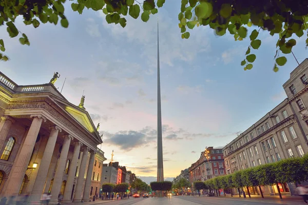 Dublin Irlande Symbole Centre Flèche Bureau Poste Général — Photo