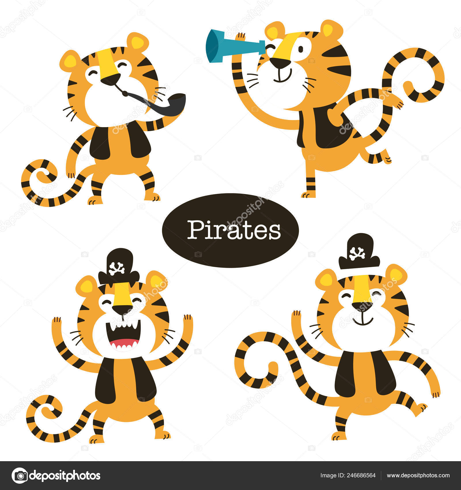 Wallpaper Of Cartoon Tiger