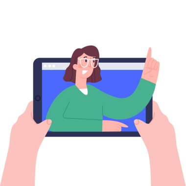 Çevrimiçi iletişim veya eğitim, video konferansları, mesafe dersleri, kurslar, web seminerleri, İnternet dersleri, kişisel öğretmenlik hizmetleri.