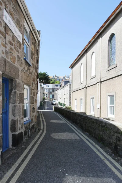 Typical Cornish Town Street Saint Ives Wesley Passage Saint Ives — Stock Photo, Image