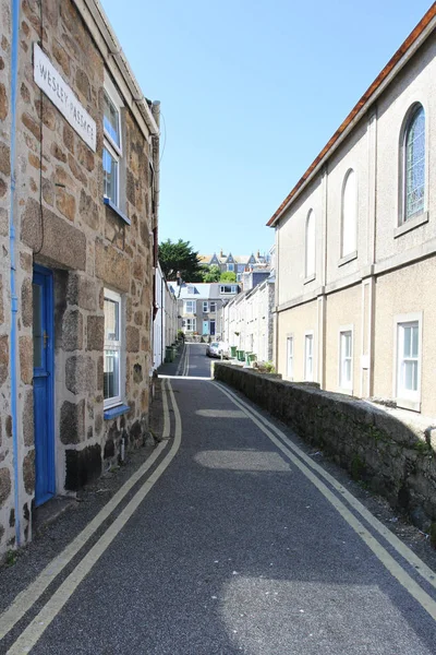 Typical Cornish Town Street Saint Ives Wesley Passage Saint Ives — Stock Photo, Image