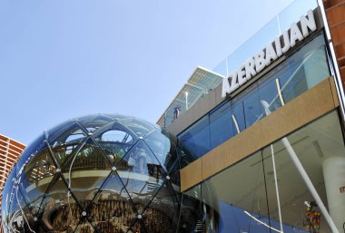 Yenilikçi Azerbaycan pavilion Expo, tema evrensel Fuar Gıda, Milano, İtalya