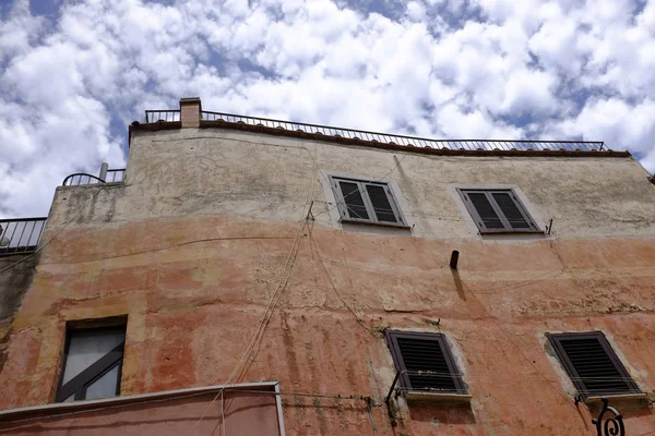 Pictórico Abandonado Viejas Calles Pueblos Italianos — Foto de Stock