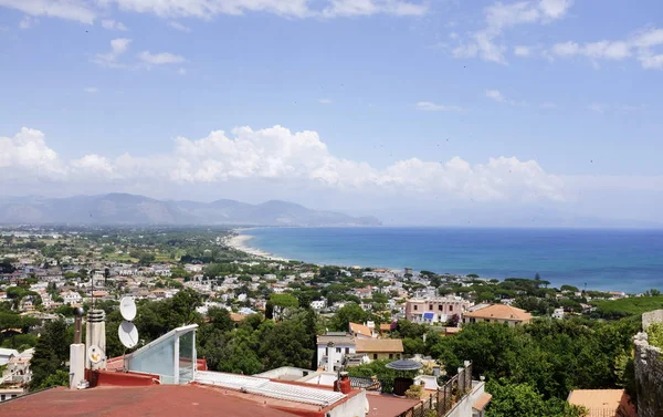 San Felice Circeo Italia Lacio Vista Playa — Foto de Stock