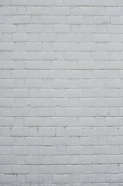 Soyut yıpranmış desenli beyaz tuğla duvar arkaplanı