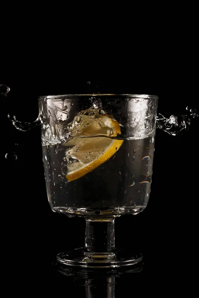 Splash Citron Verre Coctail — Photo