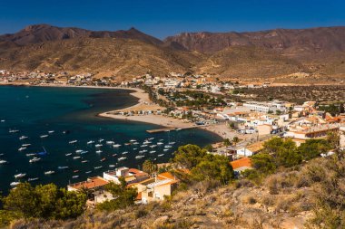 La azohia beach murcia İspanya Akdeniz