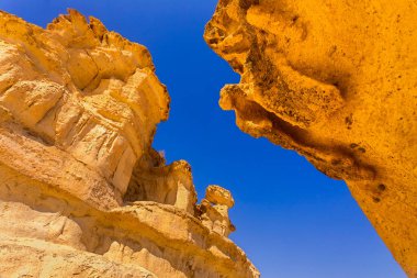 murcia İspanya Bolnuevo erozyona mazarron kumtaşı