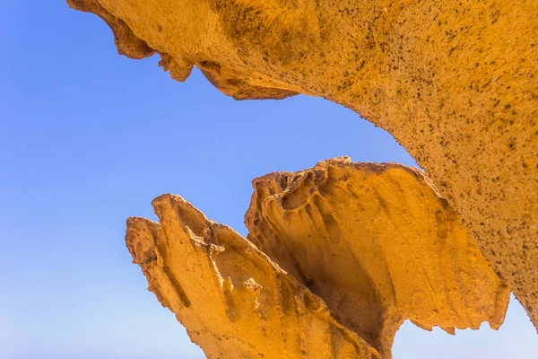 Bolnuevo пісковики mazarron підірвані у Мурсії Іспанії — стокове фото