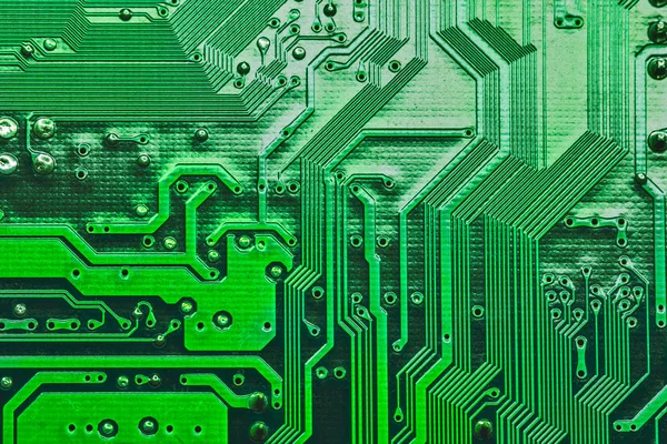 Textura da imagem de fundo de microchips digitais Motherboard — Fotografia de Stock