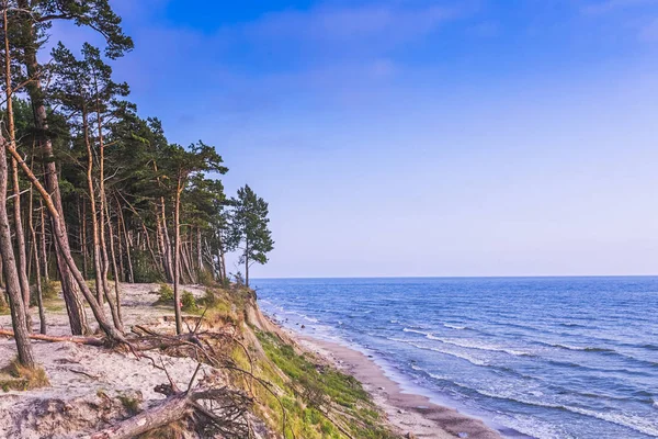 Holländischer Hut olando kepure beach in der Nähe von karkle, klaipeda, Litauen — Stockfoto