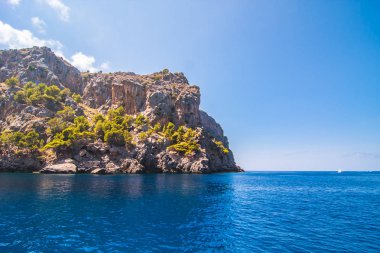 Sahil Adası Mayorka. Çevre Cap de Formentor
