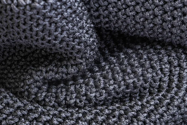 Formy šedé textilie textura — Stock fotografie