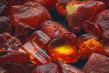 Amber doğal arkaplan kalıbını taşır