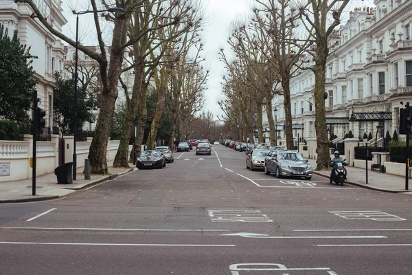 London März 2018 Holland Park Street Frühling Straße Die Zur — Stockfoto