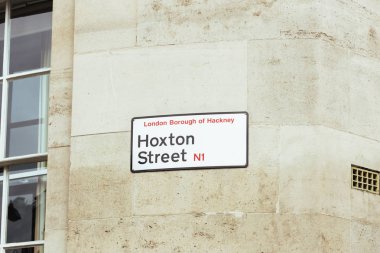 Hoxton Street isim işareti, Londra