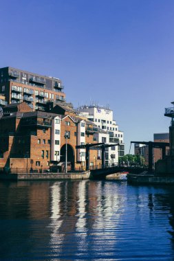 Glengall Köprüsü, Milwall Inner Dock, Isle of Dogs, Londra