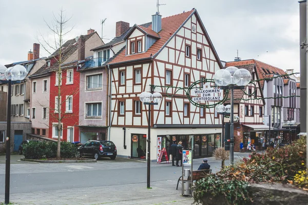 Bad Kissingen Germany Half Timbered Houses Bad Kissingen Germany Most — Stock Photo, Image