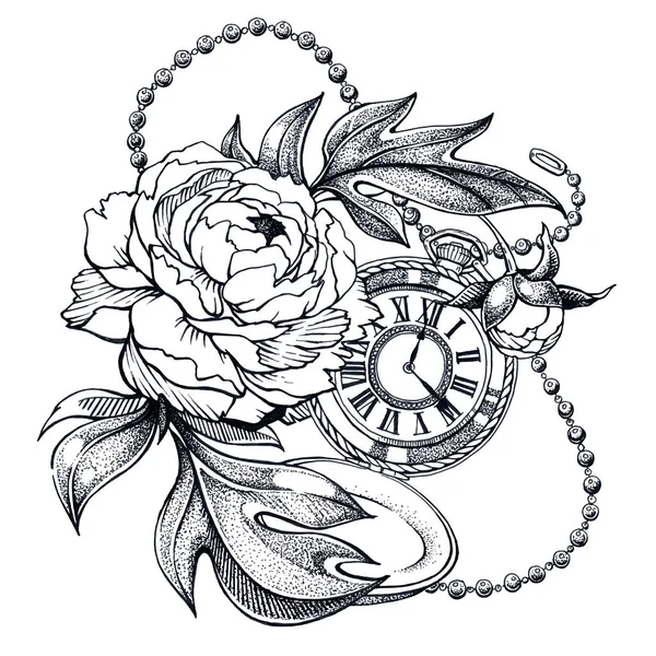 20 000 000 vectores de Reloj tattoo imagenes vectoriales Depositphotos