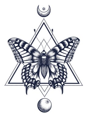 Free Free 303 Tattoo Half Butterfly Half Flower Svg SVG PNG EPS DXF File
